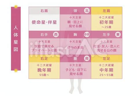 算命種類|算命学｜完全無料「人体星図から導く」あなたの性格 